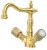Смеситель для раковины Boheme Royal Cristal 312, бронза