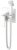 Гигиенический душ Boheme Qubic 477-MW со смесителем, белый матовый