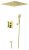 Душевая система Timo Selene SX-2029/17SM, матовое золото