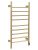 Полотенцесушитель электрический Wonzon&Woghand Bonn WW-AL409-BG 45x90, брашированное золото