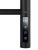 Полотенцесушитель электрический Wonzon&Woghand Bonn WW-AL4092-MB 25x80, черный матовый
