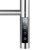 Полотенцесушитель электрический Wonzon&Woghand Bonn WW-AL4092-CR 25x80, хром