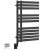 Полотенцесушитель электрический Boheme Venturo 721-B 50x94, черный матовый