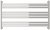Полотенцесушитель водяной Сунержа Богема L 110x60, хром