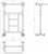 Схема полотенцесушителя Сунержа Ренессанс 1452 40x66