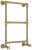 Полотенцесушитель водяной Сунержа Ренессанс 1304 40x66, матовое золото