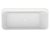 Ванна UNI-FLOW Kube FS324-1700 Gloss White 170x78 из искусственного камня