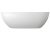 Ванна UNI-FLOW Oval FS307-1750 Gloss White 175x76 из искусственного камня