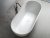 Ванна UNI-FLOW Oval FS307-1750 Gloss White 175x76 из искусственного камня