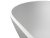 Ванна UNI-FLOW Oval FS307-1750 Gloss White 175x76 из искусственного камня