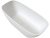 Ванна UNI-FLOW Oval FS307-1750 Gloss White 170x76 из искусственного камня