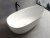 Ванна UNI-FLOW Ova FS302-1700 Matt White 170x85 из искусственного камня
