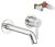 Смеситель для раковины Kludi Bozz Set 382450576S встраиваемый, хром