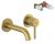 Смеситель для раковины Kludi Bozz Set 38244N076S встраиваемый, золото