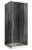 Душевой уголок Abber Schwarzer Diamant AG02090H 90x90, профиль хром