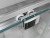 Душевой уголок Abber Schwarzer Diamant AG02080H 80x80, профиль хром