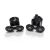 Душевой уголок Abber Schwarzer Diamant AG02090BMH 90x90, профиль черный