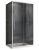Душевой уголок Abber Schwarzer Diamant AG30100H-S100 100x100, профиль хром