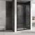 Душевая дверь Abber Schwarzer Diamant AG30150BH 150x195, профиль черный