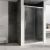 Душевая дверь Abber Schwarzer Diamant AG30160MH 160x195,профиль хром