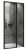 Душевая дверь Abber Sonnenstrand AG04100BS 100x195, профиль черный