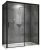 Душевой уголок Abber Komfort AG93120B-S92B 120x90, профиль черный