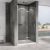 Душевая дверь Abber Zart AG08090P 90x195, профиль хром