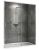 Душевая дверь Abber Komfort AG93130 130x200, профиль хром