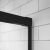 Душевая дверь Radaway Idea Black DWJ 140 L, профиль черный