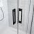 Душевая дверь Radaway Idea Black DWJ 140 L, профиль черный