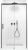 Душевая дверь Radaway Idea Black DWJ 100 R, профиль черный