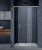 Душевая дверь Vincea Alpha VDS-3AL120CLGM 120x190, профиль вороненая сталь