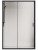 Душевая дверь Vincea City VDS-5CT110CLB 110x195, профиль черный
