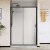 Душевая дверь Vincea City VDS-5CT110CLB 110x195, профиль черный