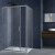 Душевой уголок Vincea Alpha VSR-3AL9013CLGM 130x90, профиль вороненая сталь