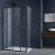 Душевой уголок Vincea Alpha VSR-3AL9012CLB 120x90, профиль черный