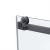 Душевой уголок Vincea Como Soft VSR-1CS9011CLGM 110x90, профиль вороненая сталь