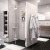 Душевая дверь Wasserkraft Aller White 10H05LW 120x200, профиль хром