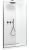 Душевая дверь Wasserkraft Main 41S30 130x200, профиль хром