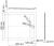 Схема душевого поддона WasserKraft Mindel