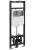 Инсталляция для унитаза Wasserkraft Alme 15TLT.010.ME.PB02 с кнопко