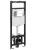 Инсталляция для унитаза Wasserkraft Alme 15TLT.010.ME.CH03 с кнопкой