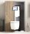 Инсталляция для унитаза Wasserkraft Dill 61TLT.010.ME.WH01 с кнопкой