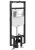 Инсталляция для унитаза Wasserkraft Dinkel 58TLT.010.ME.BN01 с кнопкой