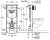 Схема инсталляции Grohe Rapid SL 38929000 с кнопкой
