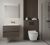 Подвесной унитаз Creavit Elegant EG321, белый с сиденьем
