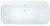 Акриловая ванна Allen Brau Infinity 1 170x80 2.21001.20, отдельностоящая