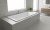 Акриловая ванна C-Bath Semela 170x75 CBQ014001, прямоугольная