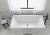 Акриловая ванна C-Bath Poseidon 170x75 CBQ008001, прямоугольная