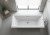 Акриловая ванна C-Bath Poseidon 170x75 CBQ008001, прямоугольная